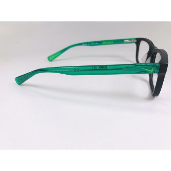 New KIDS NIKE 5536 001 Black & Neptune Green Eyeglasses 46mm with Nike Case main image 8